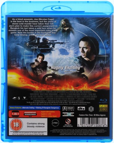 Bangkok Dangerous (Ostatnie zlecenie) [Blu-Ray]
