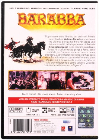 Barabbas (Barabasz) [DVD]