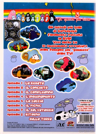 Barbapapa' #03 - Gli Episodi Piu' Belli [DVD]