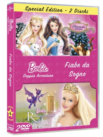 Barbie as the Princess and the Pauper / Barbie as Rapunzel [DVD]