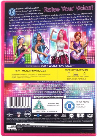 Barbie in Rock 'N Royals (Barbie: Rockowa księżniczka) [DVD]