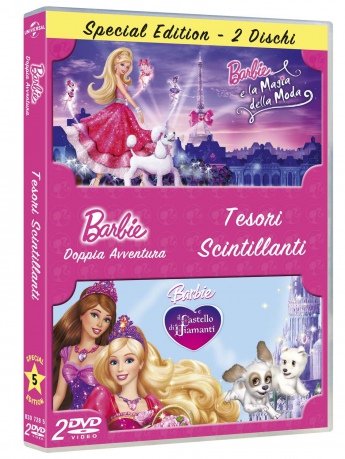 Barbie: A Fashion Fairytale / Barbie and the Diamond Castle [DVD]