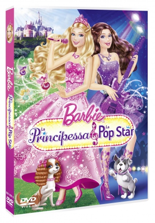 Barbie: The Princess & the Popstar (Barbie - Księżniczka i piosenkarka) [DVD]