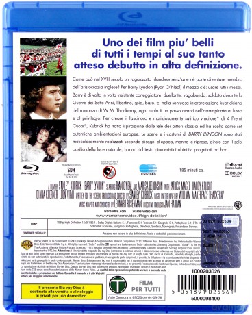 Barry Lyndon [Blu-Ray]