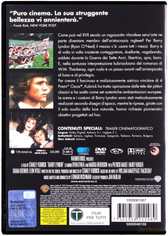 Barry Lyndon [DVD]