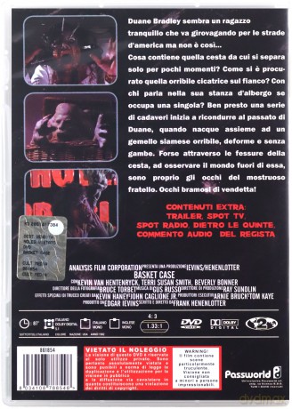 Basket Case (Wiklinowy koszyk) [DVD]