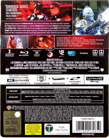 Batman i Robin (steelbook) [Blu-Ray 4K]+[Blu-Ray]