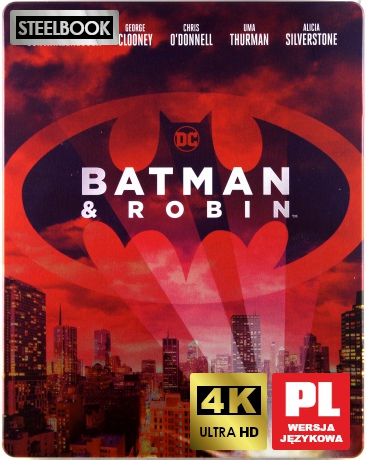 Batman i Robin (steelbook) [Blu-Ray 4K]+[Blu-Ray]