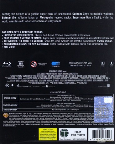 Batman v Superman: Świt sprawiedliwości (steelbook) [2xBlu-Ray]