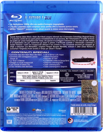 Batman: The Movie (Batman zbawia świat) [Blu-Ray]