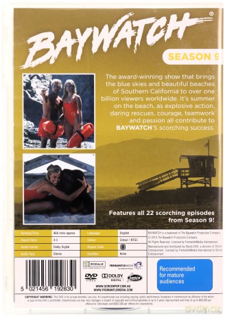Baywatch Season 9 (Słoneczny patrol Sezon 9) [6DVD]