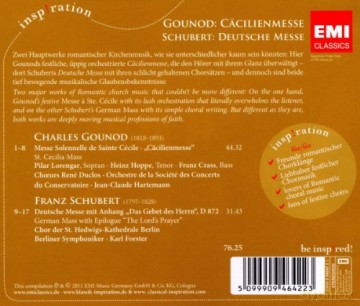 Hartemann: Caecilenmesse/Deutche Messe [CD]