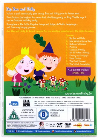 Ben & Holly's Little Kingdom (Małe królestwo Bena i Holly) [DVD]
