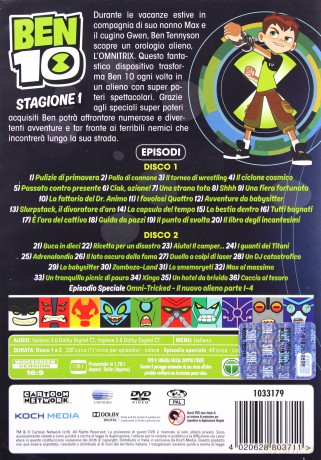 Ben 10 Season 1 Reboot [3DVD]
