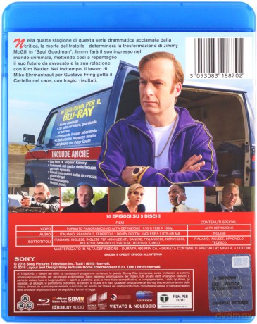Better Call Saul - Season 4 [3xBlu-Ray]
