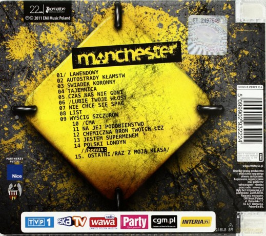 Manchester: Chemiczna Broń [CD]