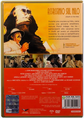 Death on the Nile (Śmierć na Nilu) [DVD]