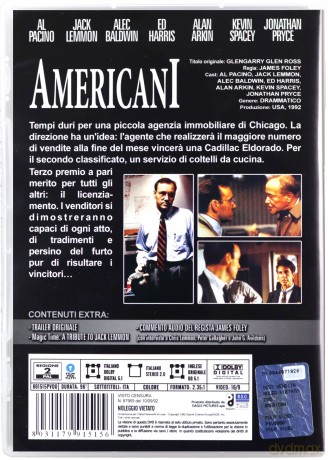 Glengarry Glen Ross [DVD]
