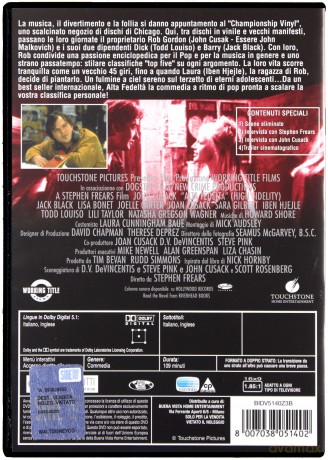 High Fidelity (Przeboje i podboje) [DVD]