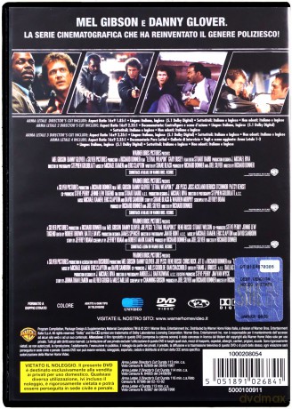 Lethal Weapon 1-4 (Zabójcza broń 1-4) [4DVD]