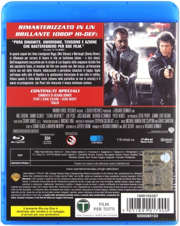 Zabójcza broń 2 [Blu-Ray]