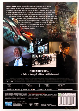 London Has Fallen 2 (Londyn w ogniu 2) [DVD]