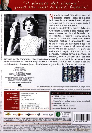 Love in the Afternoon (Miłość po południu) [DVD]