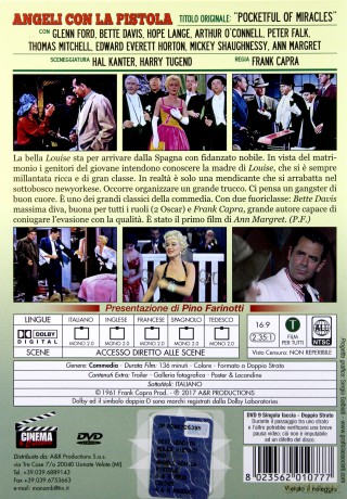 Pocketful of Miracles (Arystokracja podziemi) [DVD]