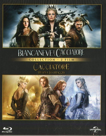 Snow White and the Huntsman / The Huntsman: Winter's War (Królewna Śnieżka i Łowca / Łowca i Królowa Lodu) [2xBlu-Ray]
