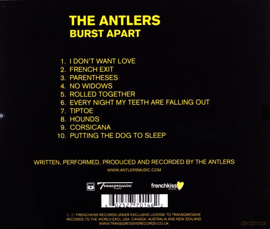 The Antlers: Burst Apart [CD]