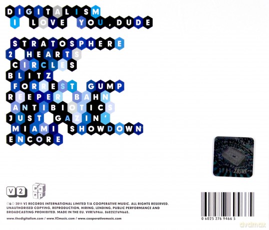 Digitalism: I Love You, Dude [CD]
