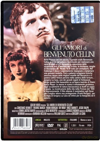 The Affairs of Cellini (Sprawa Celliniego) [DVD]