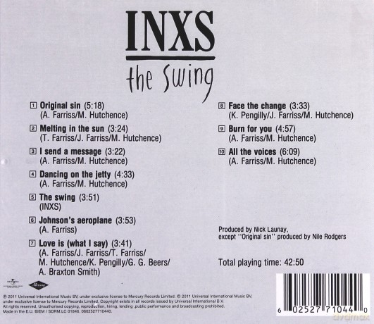 INXS: Swing [CD]