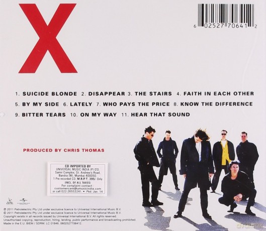 INXS: X (2011) (Remastered) [CD]