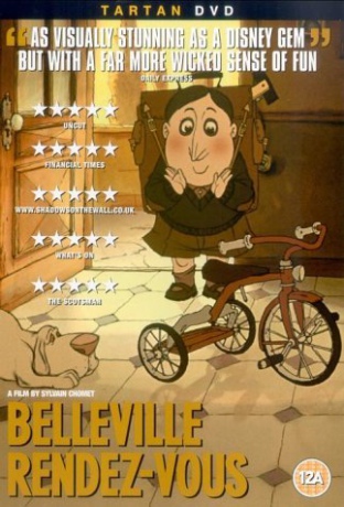 The Triplets of Belleville (Trio z Belleville) [DVD]