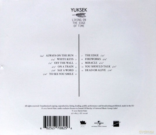 Yuksek: Living On The Edge Of Time [CD]