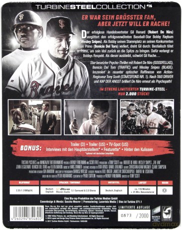 The Fan (steelbook) [Blu-Ray]