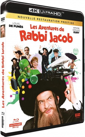 The Mad Adventures of Rabbi Jacob (Przygody Rabina Jakuba) [Blu-Ray 4K]+[Blu-Ray]