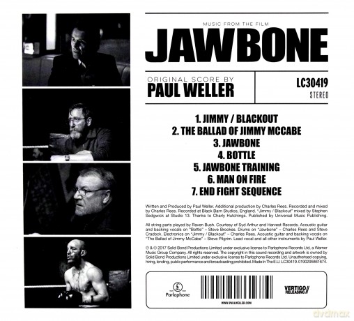 Jawbone soundtrack (Paul Weller) [CD]
