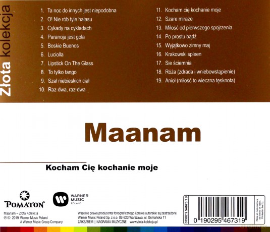 Maanam: Złota kolekcja [CD]