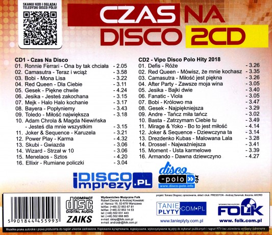 Czas na Disco Polo 2019 [2CD]