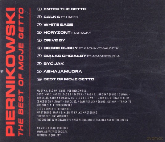 Piernikowski (Syny): The best of moje getto [CD]