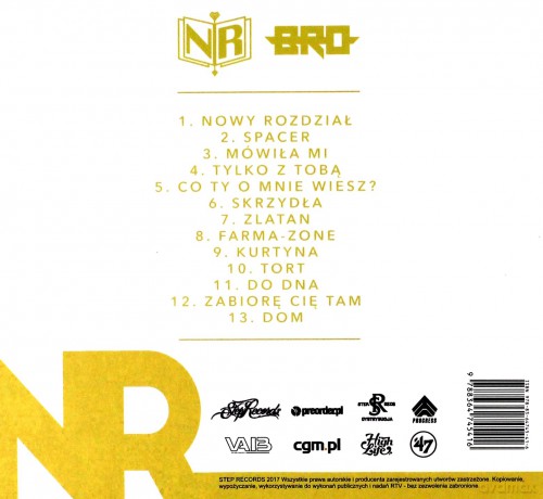 B.R.O: Nowy rozdział (2019) [CD]