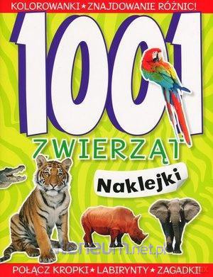 1001 zwierząt Naklejki [KSIĄŻKA]
