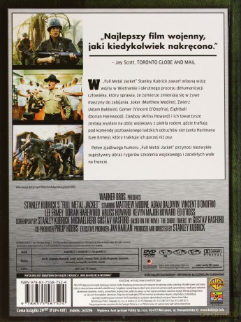Full Metal Jacket (Wielka Kolekcja Wojenna) (booklet) [DVD]
