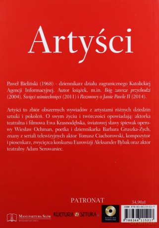 Artyści - Paweł Bieliński [KSIĄŻKA]