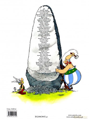 Asteriks.Album 38 Córka Wercyngetoryksa - Rene Goscinny, Albert Uderzo [KOMIKS]