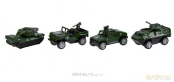 Auto wojskowe metalowe 7 cm