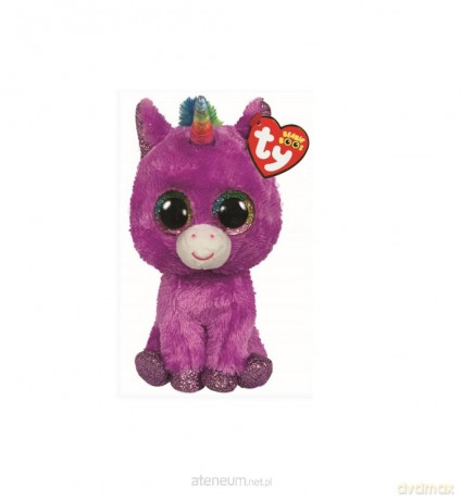 Beanie Boos Rosette - Fioletowy jednorożec 15 cm