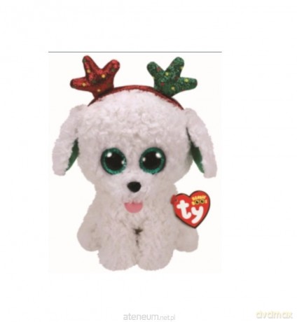 Beanie Boss Sugar - Pies z jelenimi rogami 15 cm